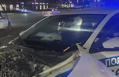 Два человека пострадали в ДТП с машиной ДПС в центре Челябинска