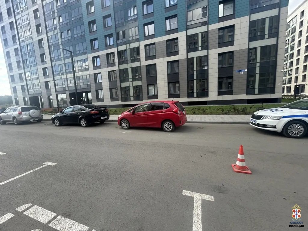 «Выбежал на дорогу из-за припаркованных машин»: ребенок попал под колеса авто в Омске