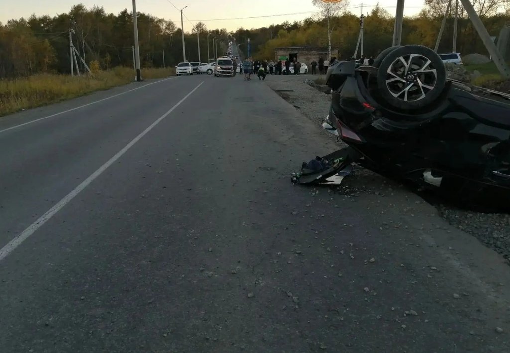В Хабаровском крае 17-летний подросток на отцовской «Хонде» сбил двоих детей